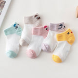 10pcs/5pairs Children Sock Breathable Sports