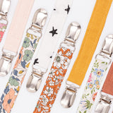 Baby Pacifier Clip Chain Cotton Linen Holder