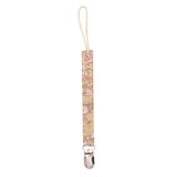 Baby Pacifier Clip Chain Cotton Linen Holder