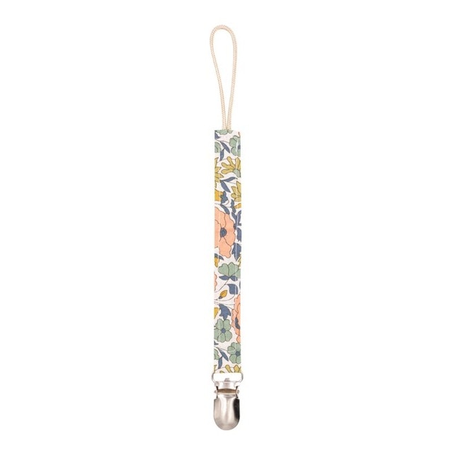 Baby Pacifier Clip Chain Cotton Linen Holder