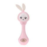 Musical Flashing Baby Rattles Cute Rabbit
