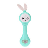 Musical Flashing Baby Rattles Cute Rabbit