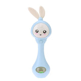 Musical Flashing Baby Rattles Cute Rabbit
