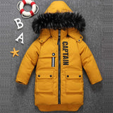 Baby  boy cotton padded warm down jacket