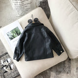 Spring Autumn Winter PU Coat