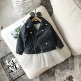 Spring Autumn Winter PU Coat