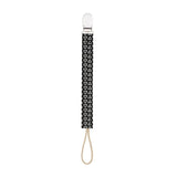 Baby Pacifier Clip Chain Cotton Linen Holder