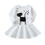 1-7 Years Kids Girl Baby Long Sleeve Dress