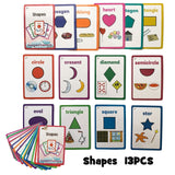 Children Baby English Learning Word Card