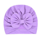 15 Colors Infant Headbands Solid Cotton Kont Turban Headband For Girls Spandx Stretchy Beanie Hat Headwear Baby Hair Accessories