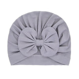 15 Colors Infant Headbands Solid Cotton Kont Turban Headband For Girls Spandx Stretchy Beanie Hat Headwear Baby Hair Accessories