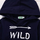Baby Boy Long Sleeve Deer  Hooded Top & Pant