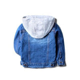 Handsome boy denim jeans coats