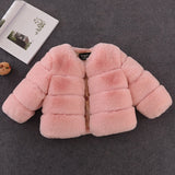 Winter Girls Elegant Fur Coats
