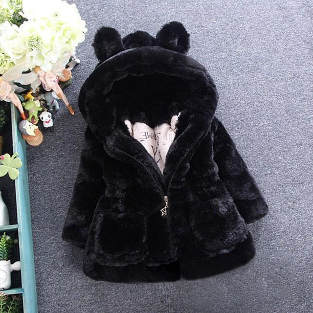 Baby Warm Fur Coat Outwear