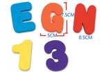 36pcs/set Alphanumeric Letter Puzzle